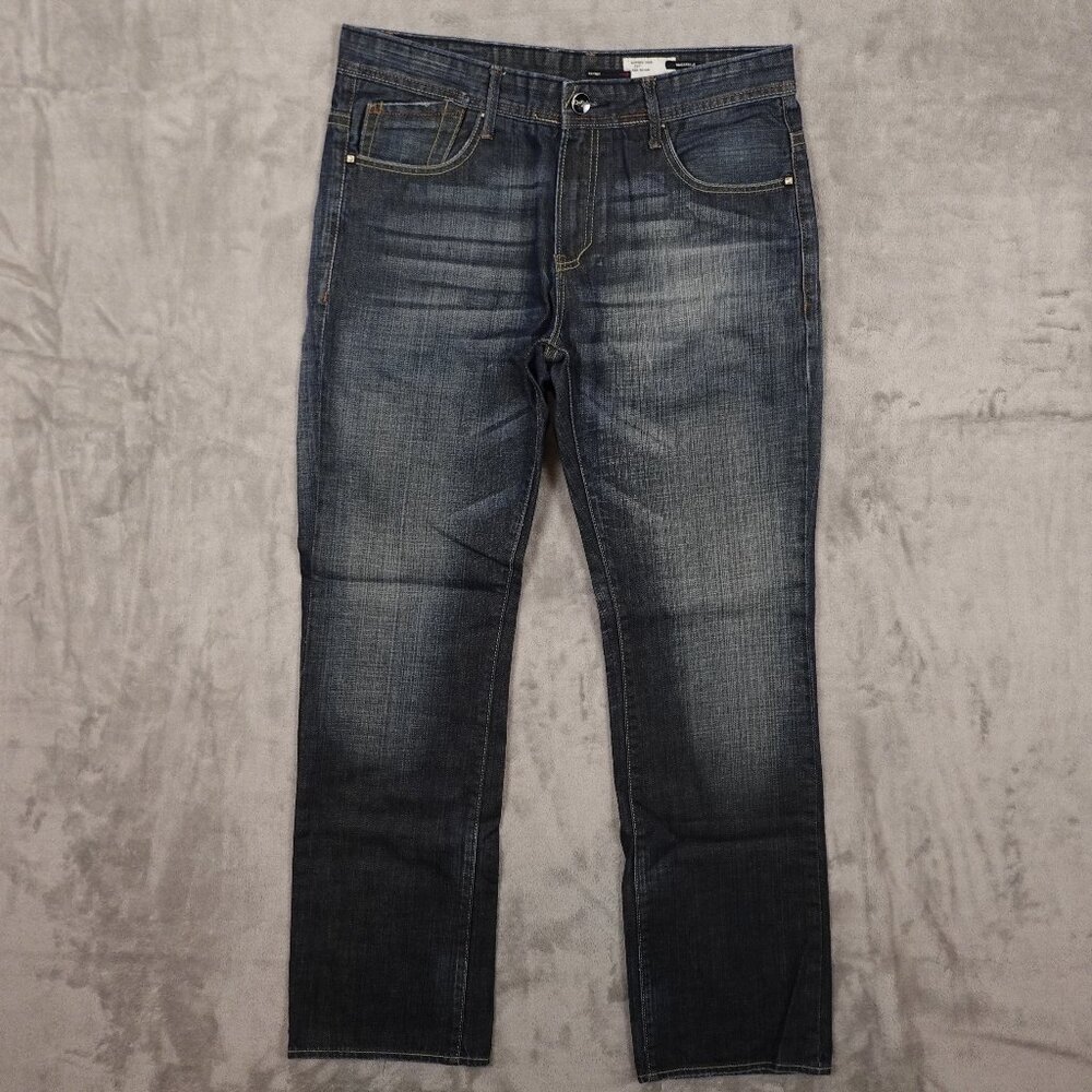 Projek Raw jeans straight leg men's‎ 36x34 blue denim